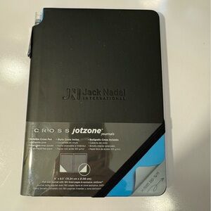 Cross jotzone Black journal and pen